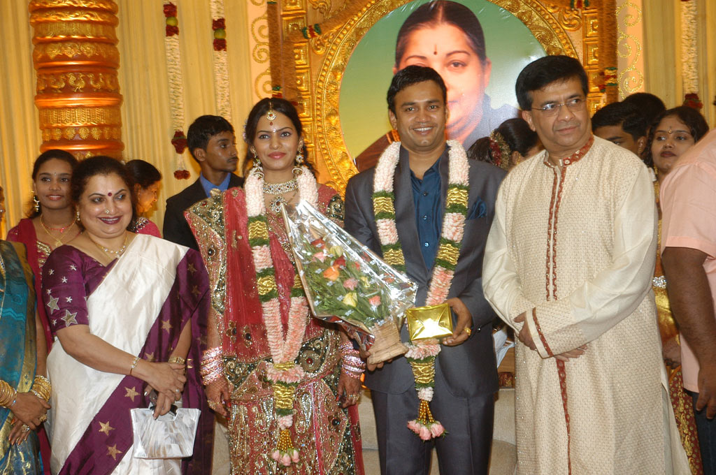 Actor Radharavi son wedding reception stills | Picture 40950